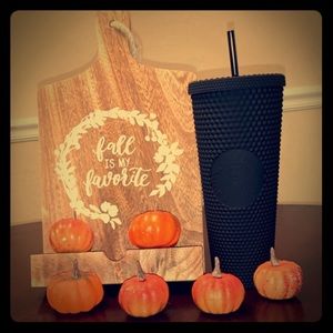 Starbucks Black studded tumbler